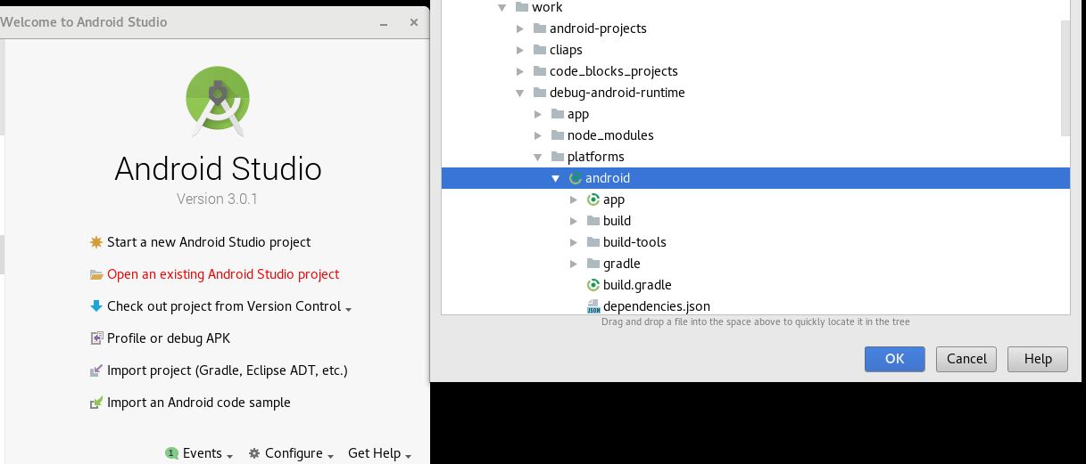 Debugging the Android Runtime within your app's Android Studio project -  NativeScript Docs