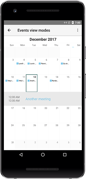 calendar android